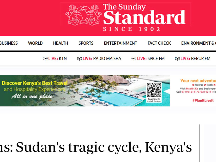 Highlights of the African Press Coverage of the Sudan War