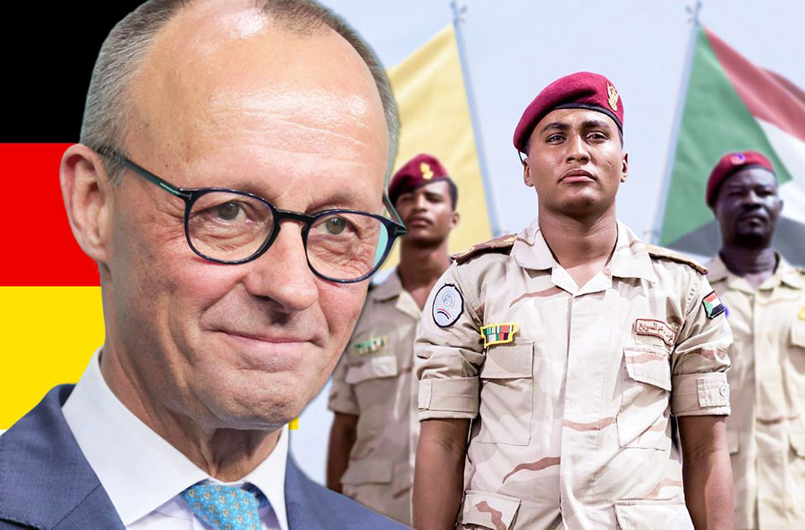 Greek newspaper: How did Germany get involved in the Sudan war?