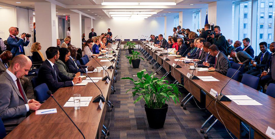 اجتماع وزاري دولي ينسق لمعالجة الوضع في السودان