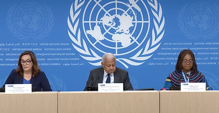 بعثة تقصي الحقائق تطالب بإنشاء هيئة قضائيّة مستقلّة بالتعاون مع الجنائية الدولية