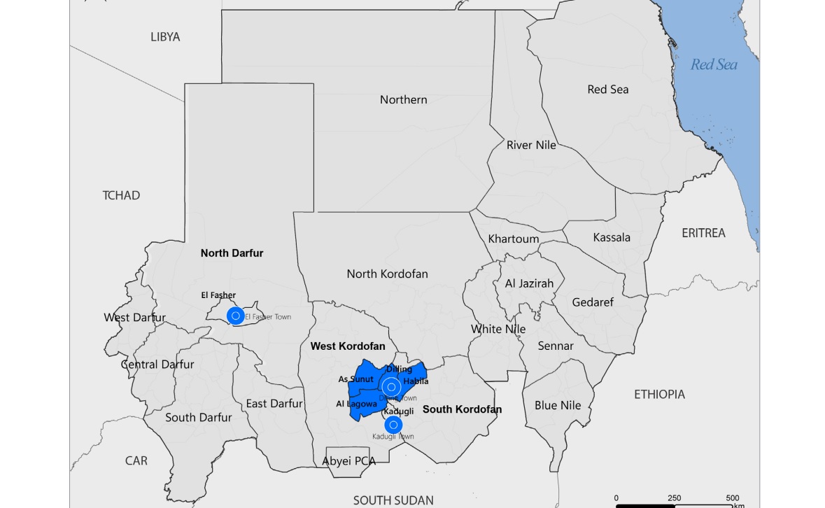 تأكيد المجاعة في الفاشر وكادوقلي