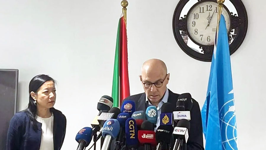 فولكر يدعو لحماية المدنيين ويحذر من تكرار جرائم الفاشر في كردفان