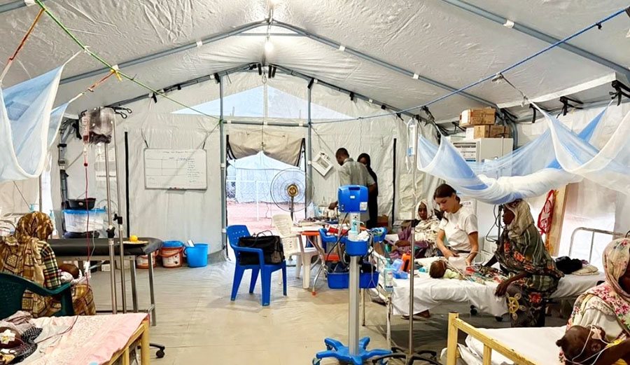 Sudan: Caring for extremely sick children