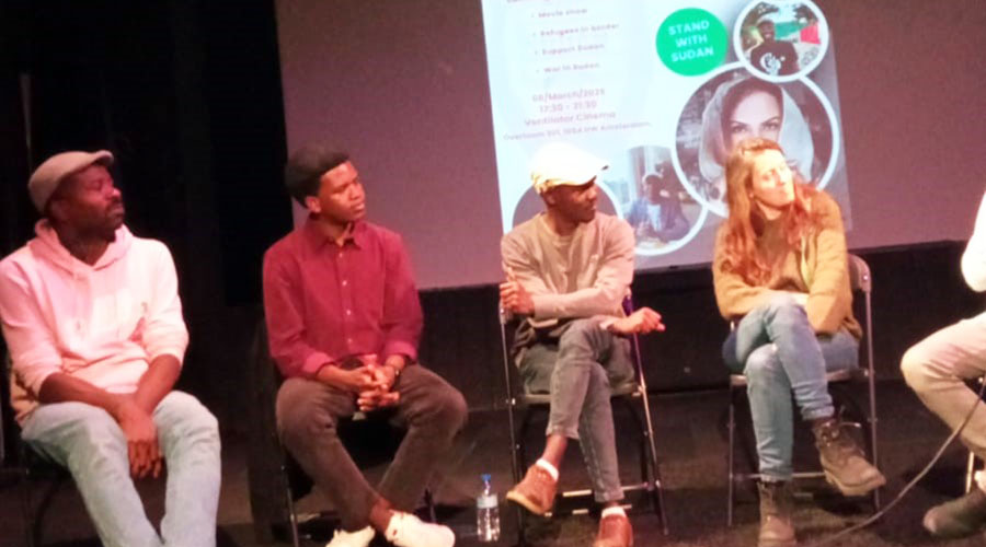 Activists in Amsterdam Discuss the Situation of Sudanese Fleeing the War
