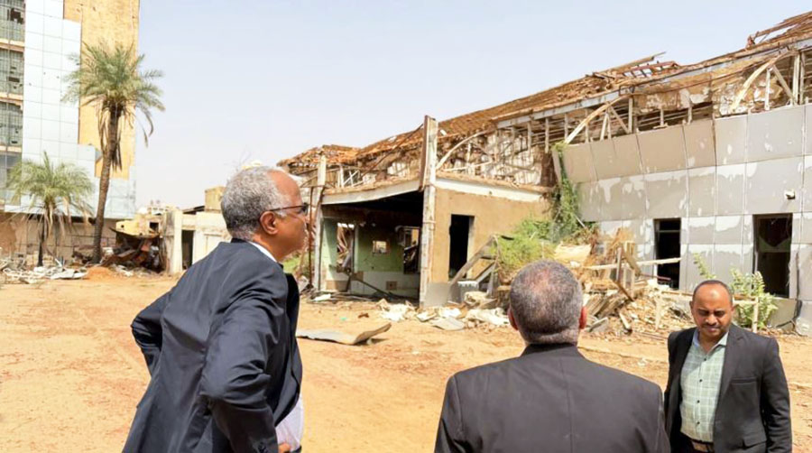 WHO Assesses Extent of Damage to Khartoums Referral Hospitals