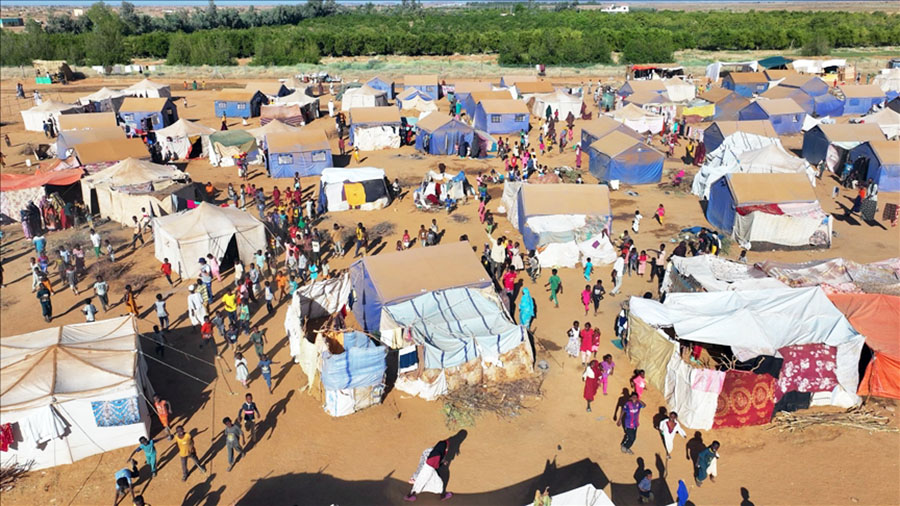 2800 شخص نزحوا في يوم واحد بولاية النيل الأزرق